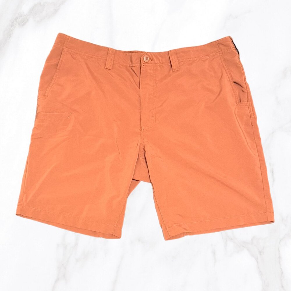 5.11 Tactical Men's Burnt‎ Orange TacLite Pro Performance Shorts, Size 42